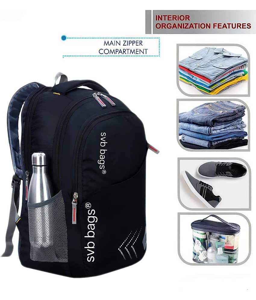 SVB BAG 30 Ltrs Polyester Backpack *For Men ( Blue ) view 2