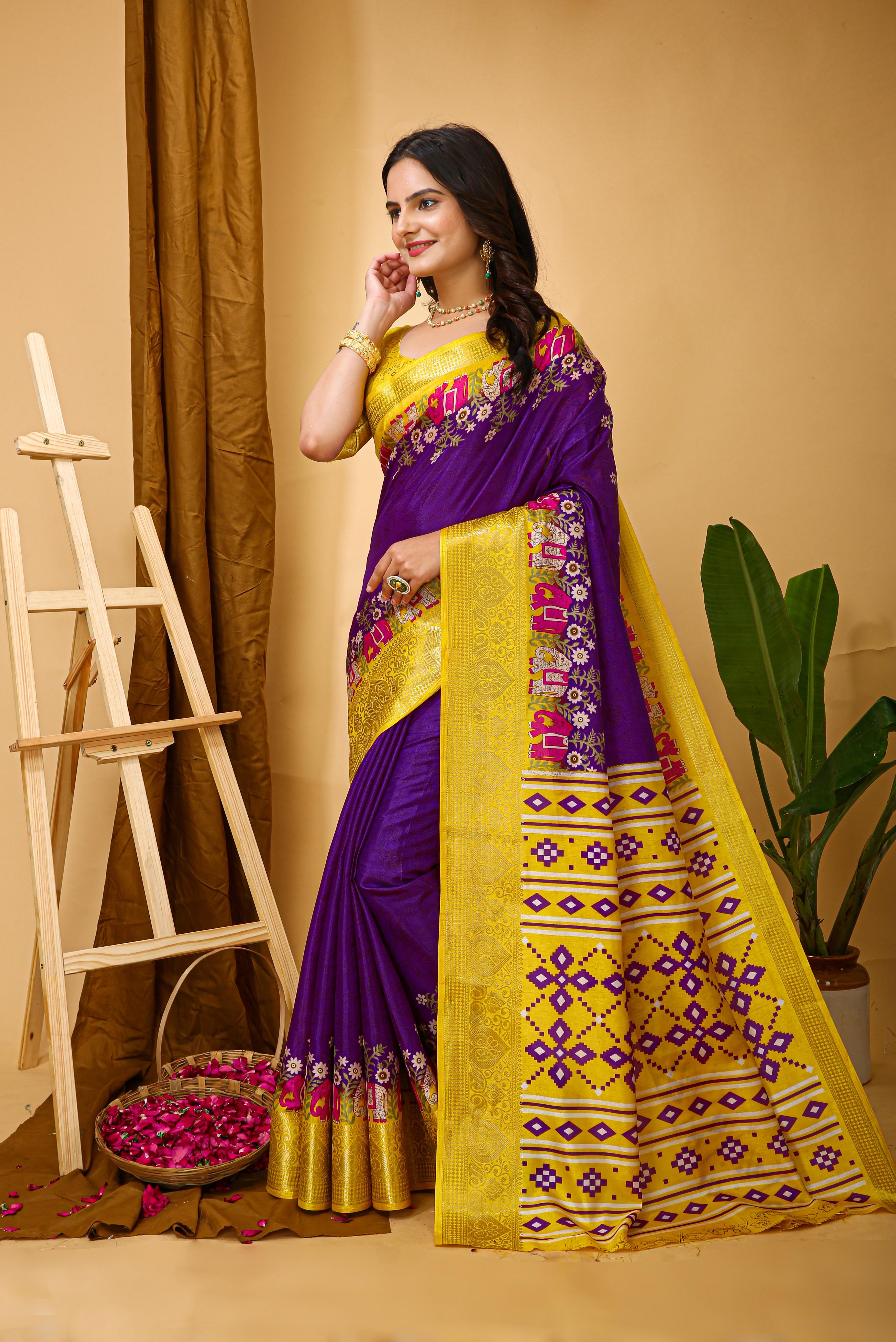 Dola Silk Saree For Wedding view 2