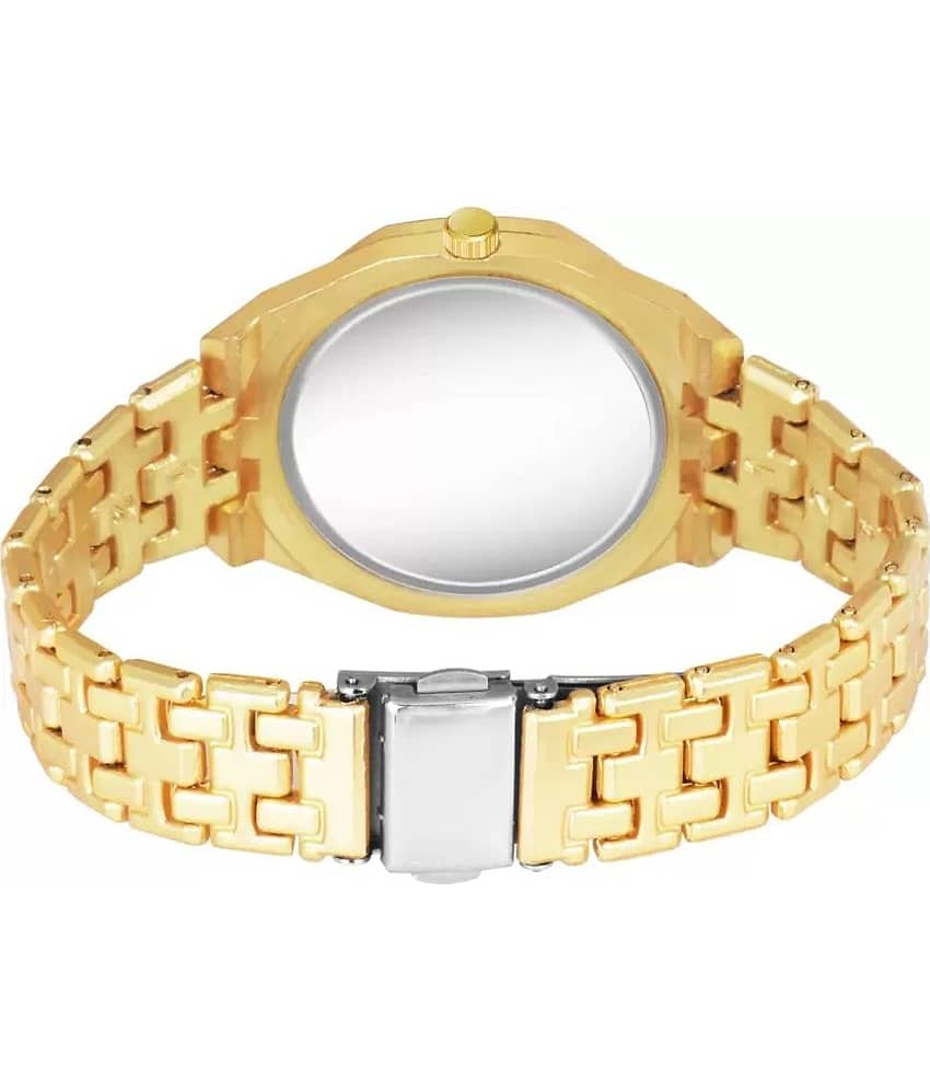 acnos Gold Stainless Steel Analog Men's Watch view 2