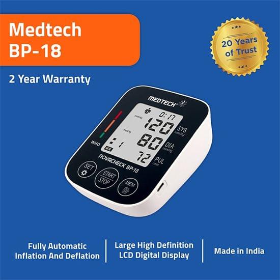 Medtech Automatic Blood Pressure Monitor BP-18 view 2
