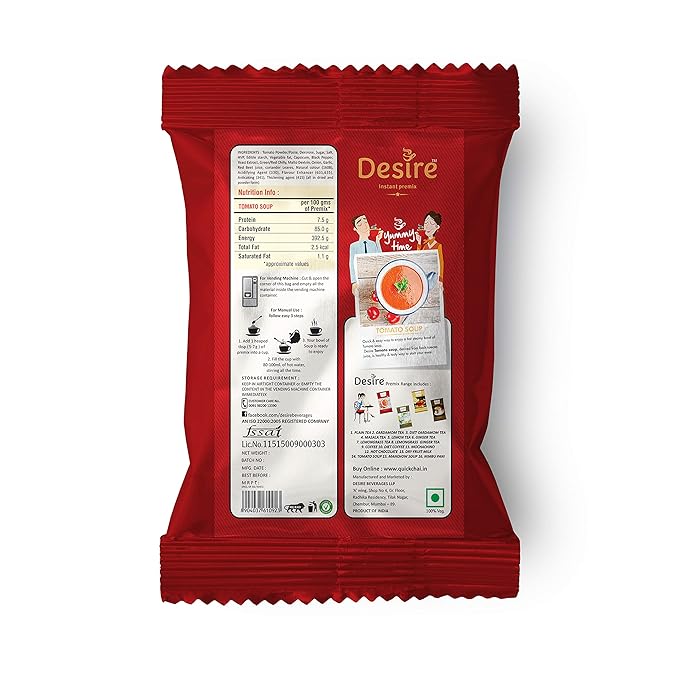 Desire Instant Tomato Soup Premix, 500 gm view 2