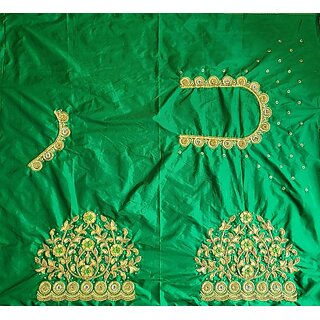 OMSAIFAB Cotton Silk Self Design Blouse Material