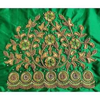 OMSAIFAB Cotton Silk Self Design Blouse Material view 2