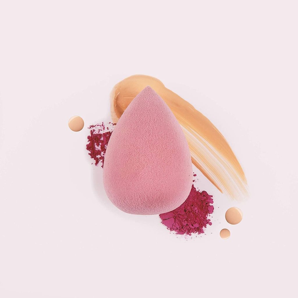 Pink Makeup Sponge for Flawless Application view 2