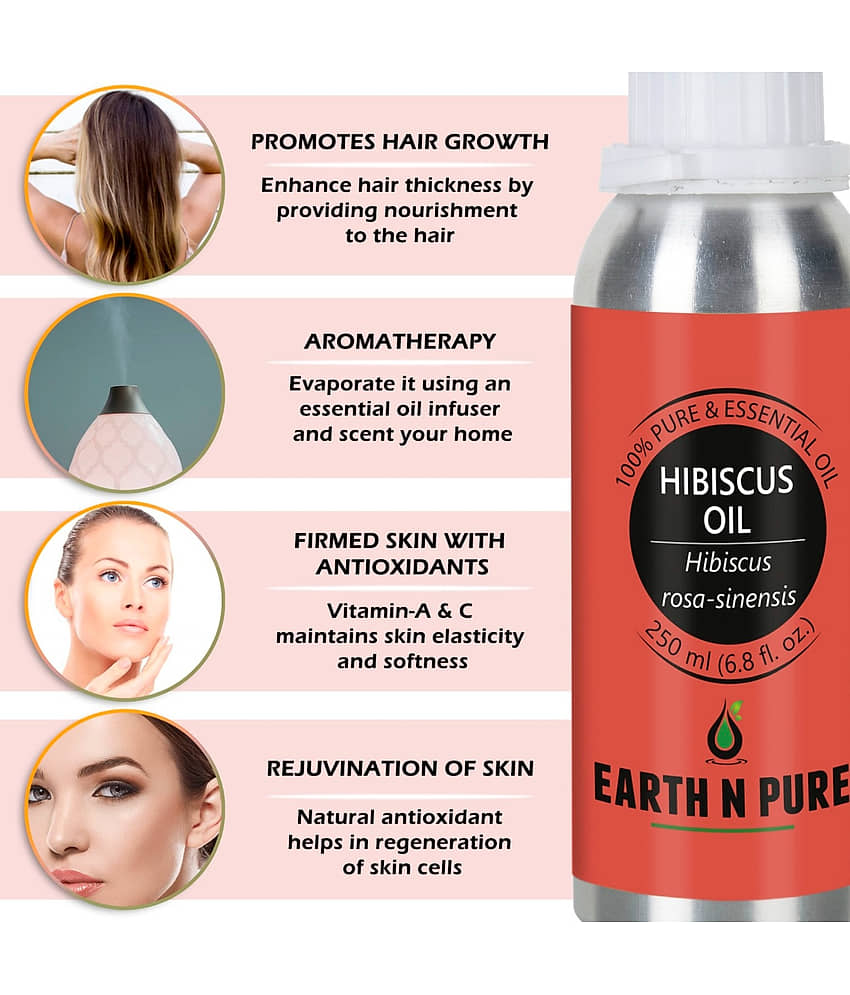 Earth N Pure - Hibiscus Essential Oil 250 mL ( Pack of 1 ) view 2