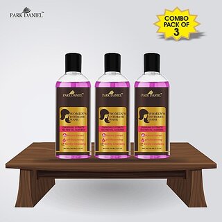 PARK DANIEL Natural pH Balanced Women Intimate Wash- Hygine Care Expert with Gentle Cleansing Combo pack of 3 bottles of 100 ml(300 ml) Intimate Wash (300 ml, Pack of 3) view 2
