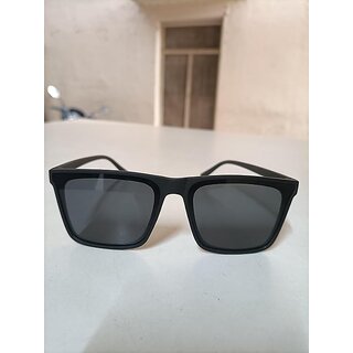 UV Protection Retro Square Sunglasses (For Men, Grey) view 2