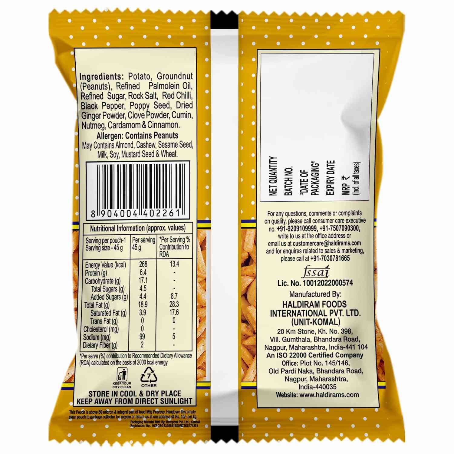 Haldiram Farali Chiwda 200 Gm - Pack of 60 view 2