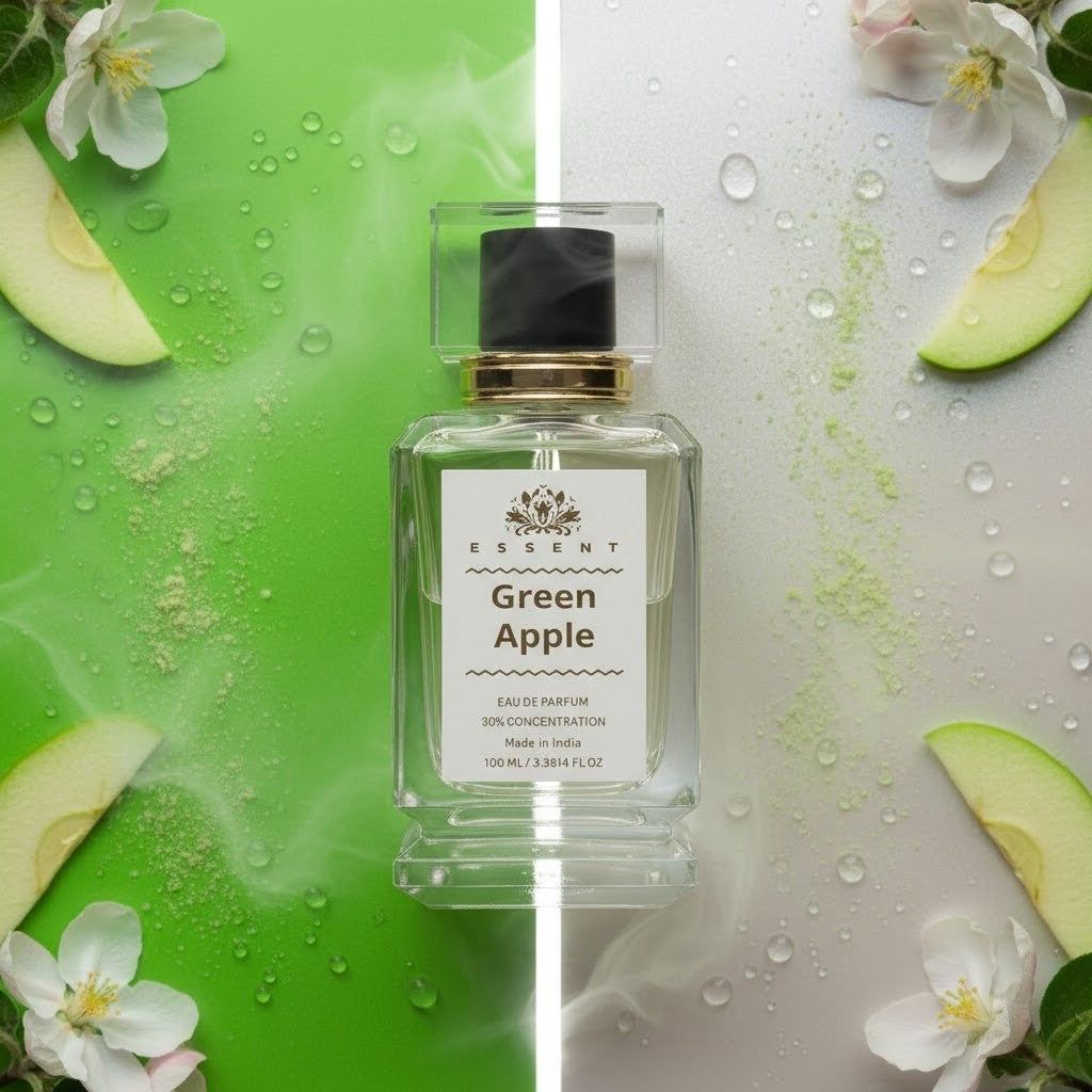 Essent Perfumes Green Apple Eau de Parfum (EDP) – Crisp Fruity Fresh Long Lasting Perfume – Unisex Fragrance view 2