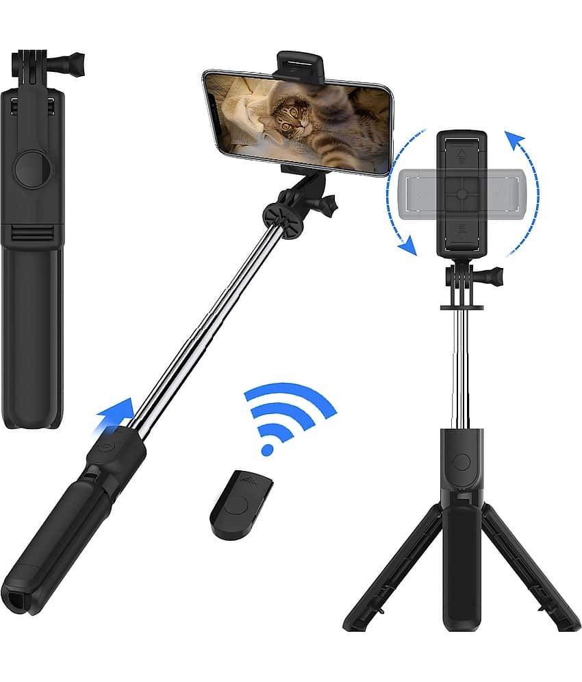 NAFA Mini Tripod Adjustable with Mobile clip holder Mobile,Mobile Phone & Camera view 2