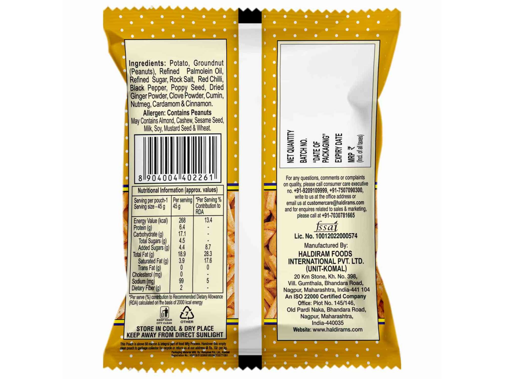 Haldiram's Farali Chiwda Namkeen - 200 gm view 2