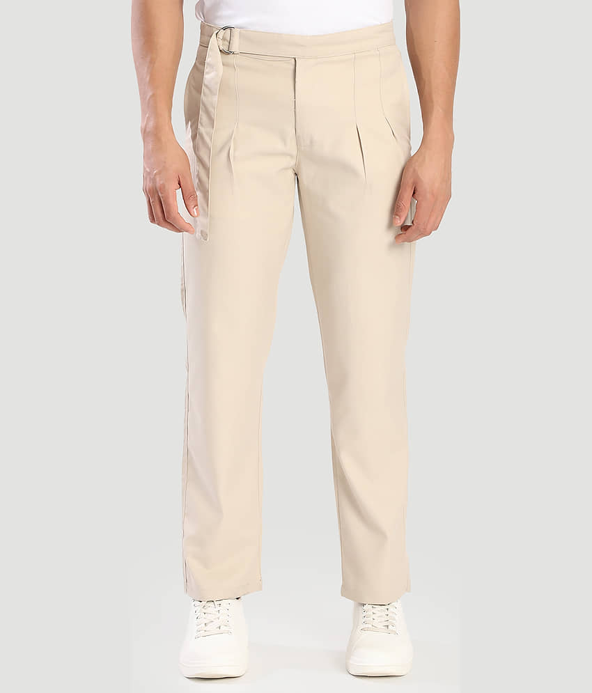 Bene Kleed Relax Men's Chinos - Beige ( Pack of 1 ) view 2