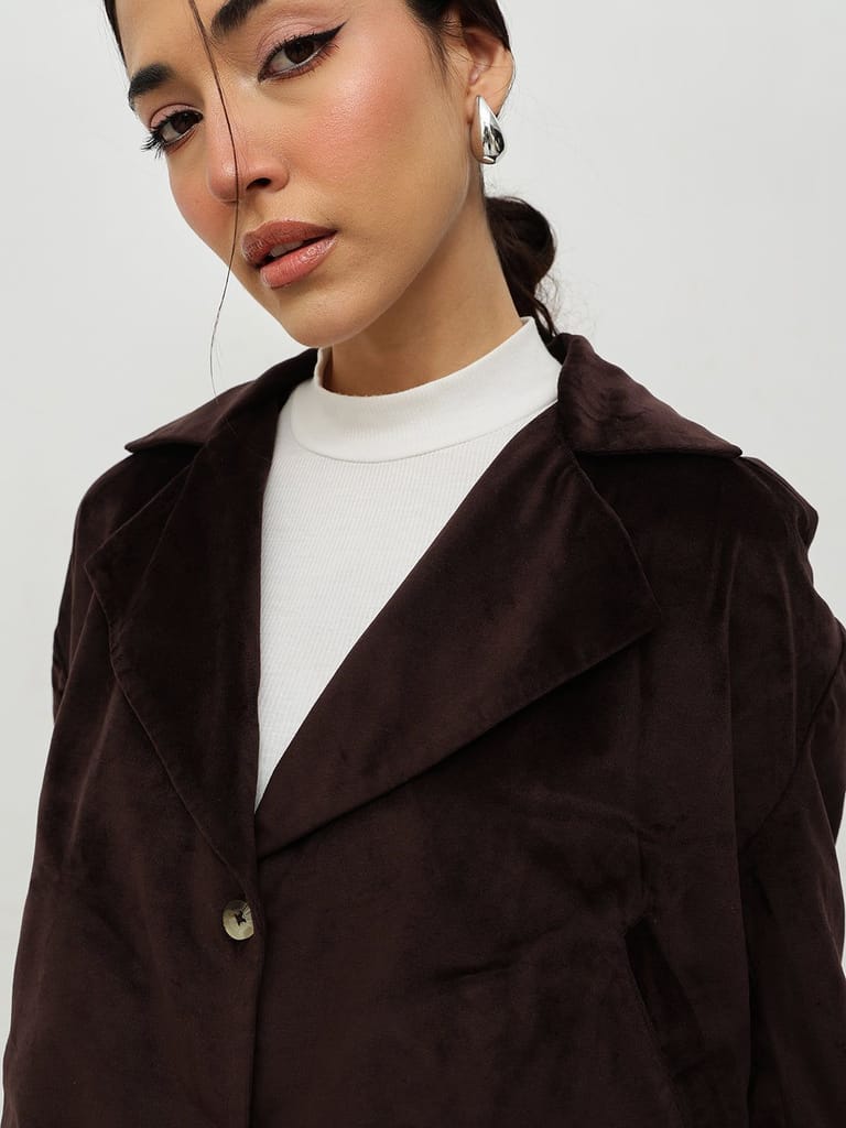 Luxe Velvet Jacket view 2