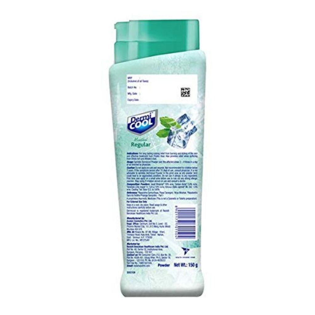 Dermicool Prickly Heat Powder - 150 g (Pack Of 2) view 2