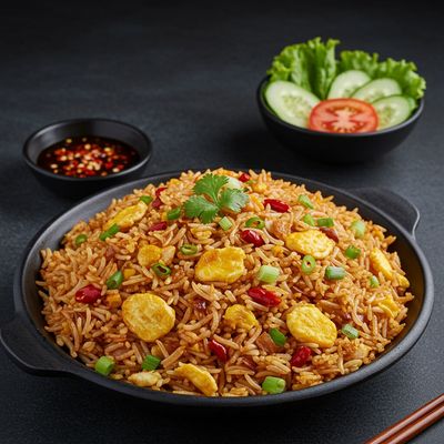 Egg Schezwan Fried Rice