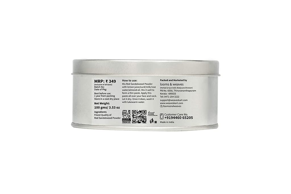 AYURVEDIC RED SANDAL POWDER 100GM view 2