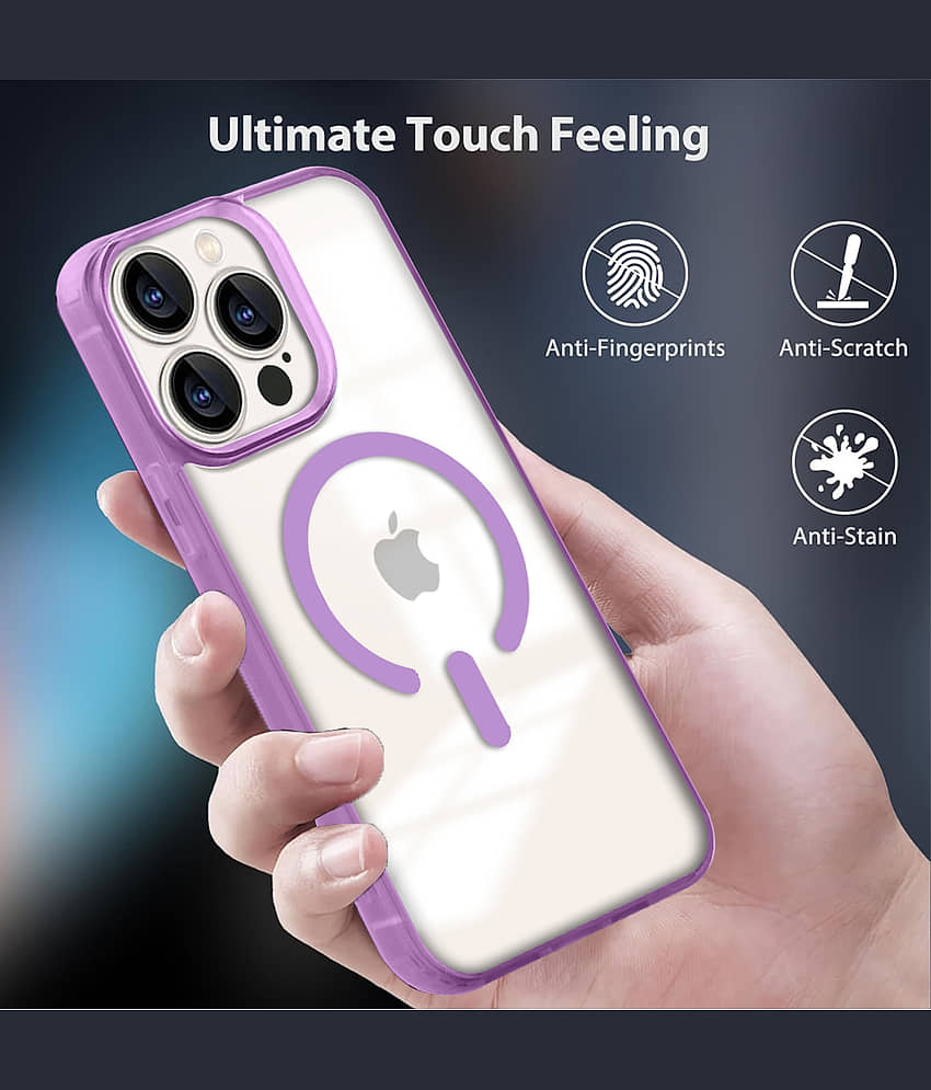 BIG WINGS Shock Proof Case Compatible For Polycarbonate Apple iPhone 14 Pro Max ( Pack of 1 ) view 2