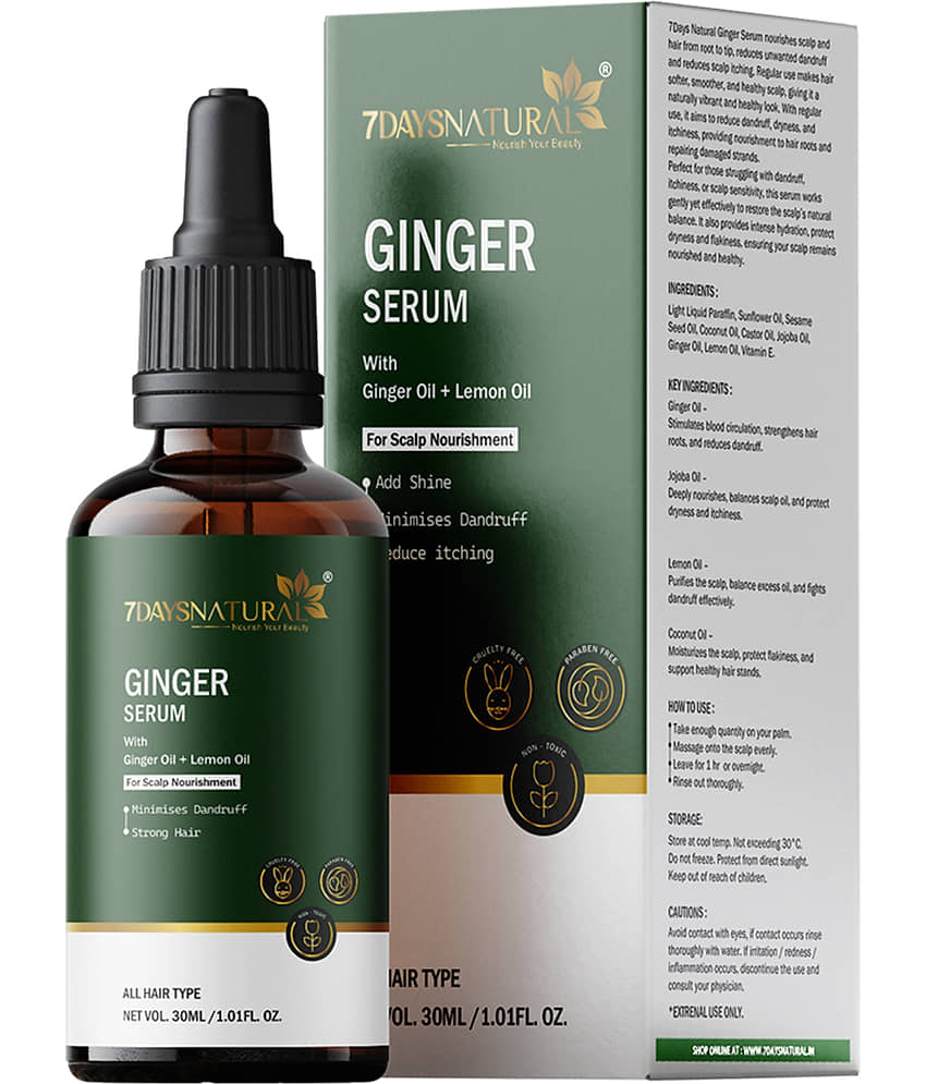 7 days Hair Growth Ginger Onion Oil 30 ml ( Pack of 1 ) view 2