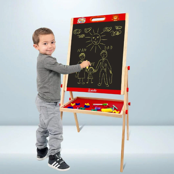 Wudly - 3 in 1 Drawing Board view 2