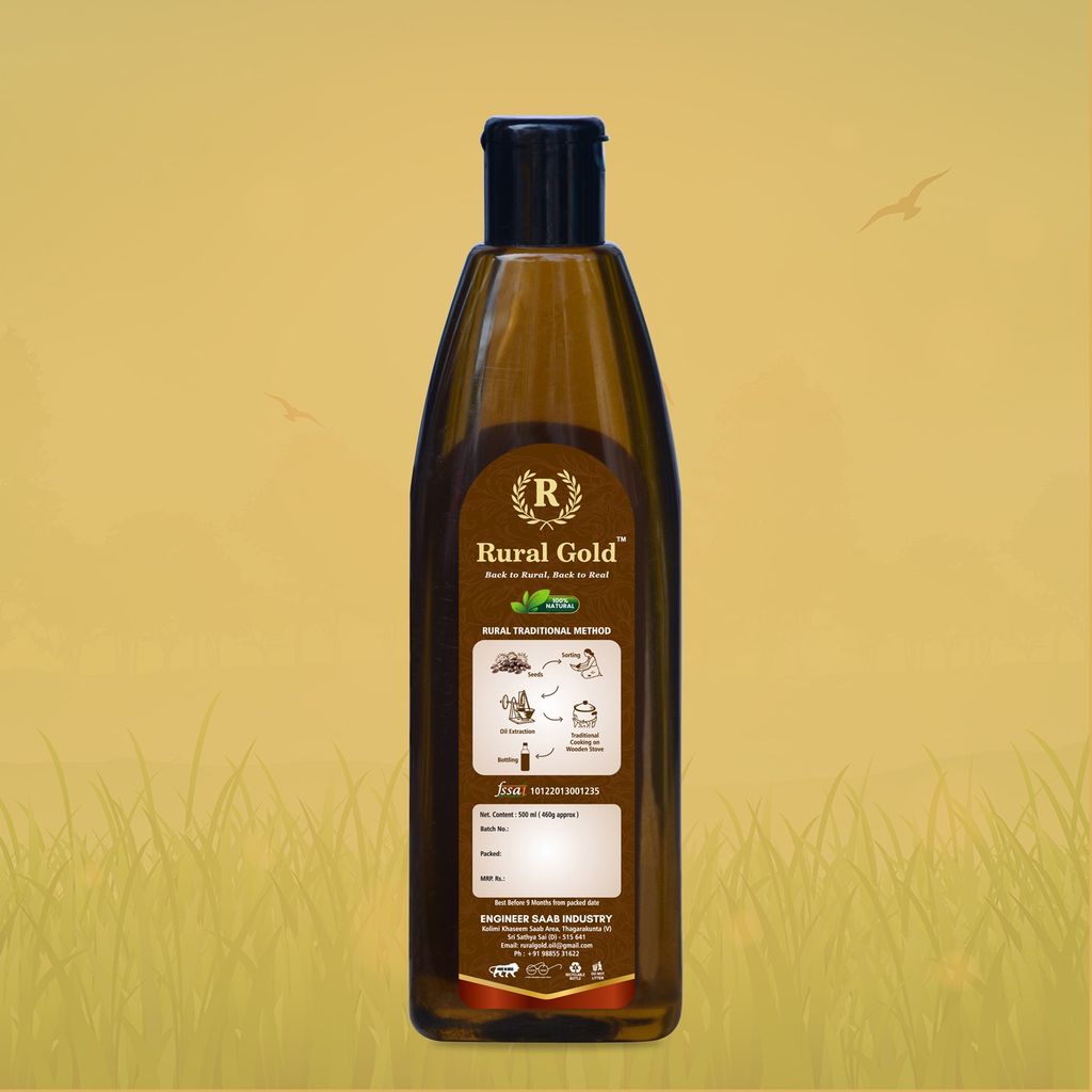 100% Pure Cold Pressed Castor Oil for Hair, Skin, and Body - 500ml view 2