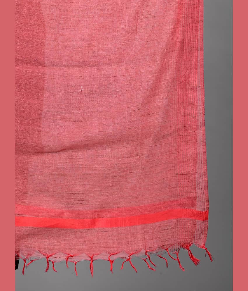 Apratim Red Cotton Women's Dupatta - ( Pack of 1 ) view 2