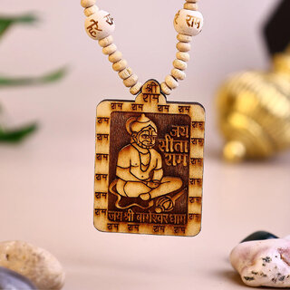 Beads Wood Necklace view 2