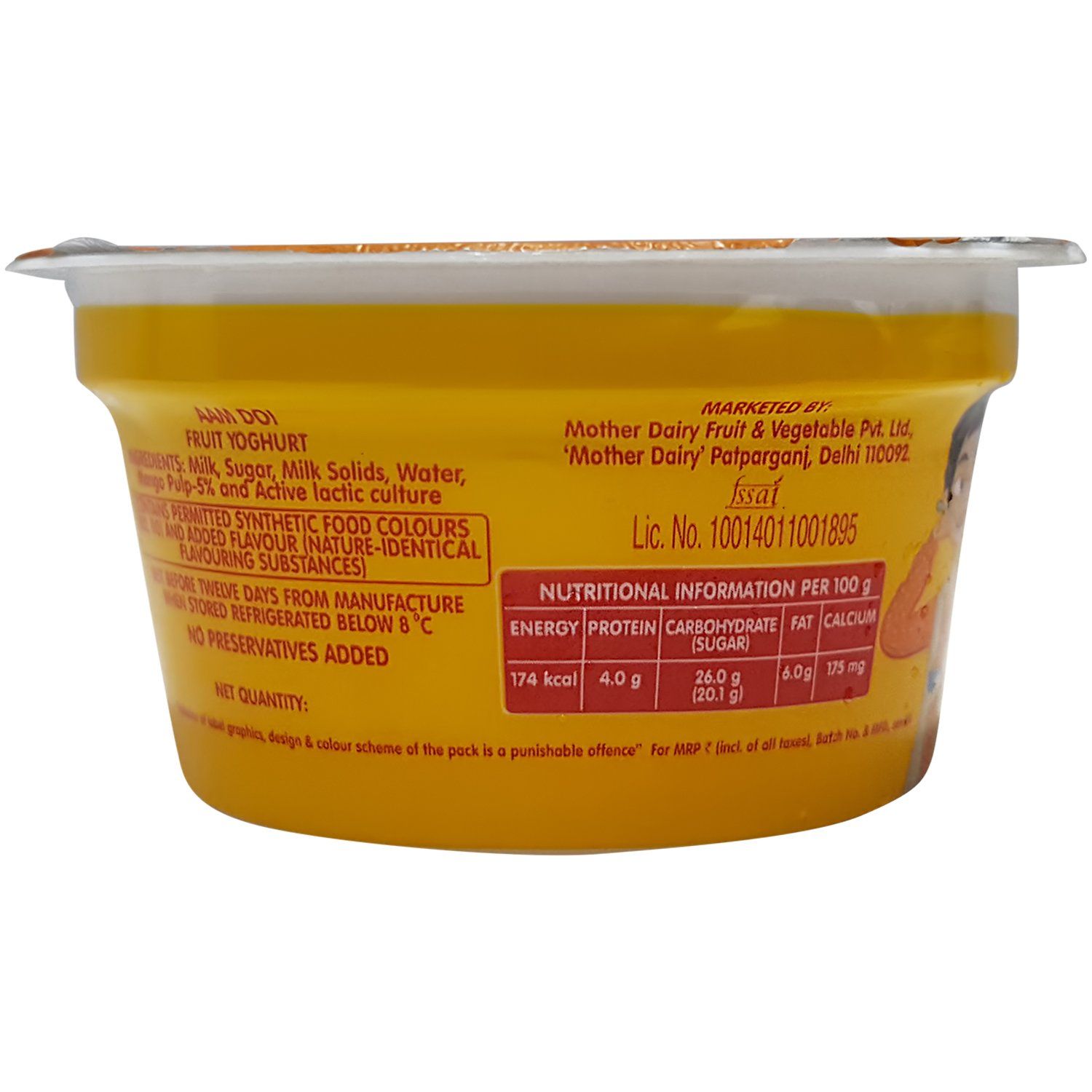 Mother Dairy Aam Dahi, 85 gm view 2