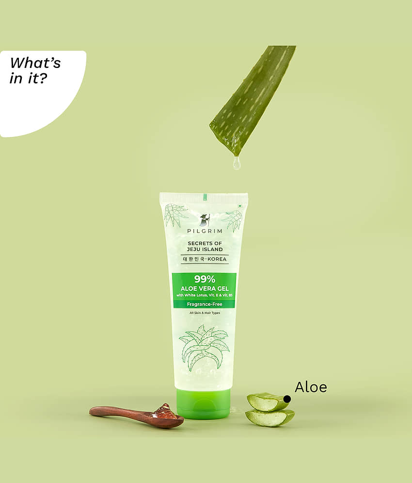 Pilgrim 99% Aloe Veragel Face Cream,200gm view 2