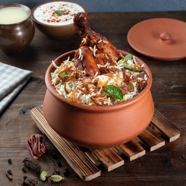 Chicken biryani (with bone)