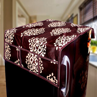REVEXO Polyester Floral Pattern Fridge Covers view 2