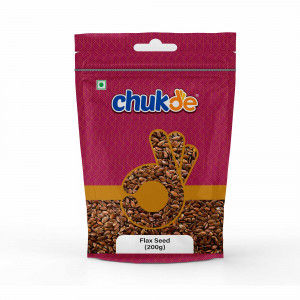 Chukde Spices Healthy Bytes Flax Seed (Alsi Beej), 200 gm