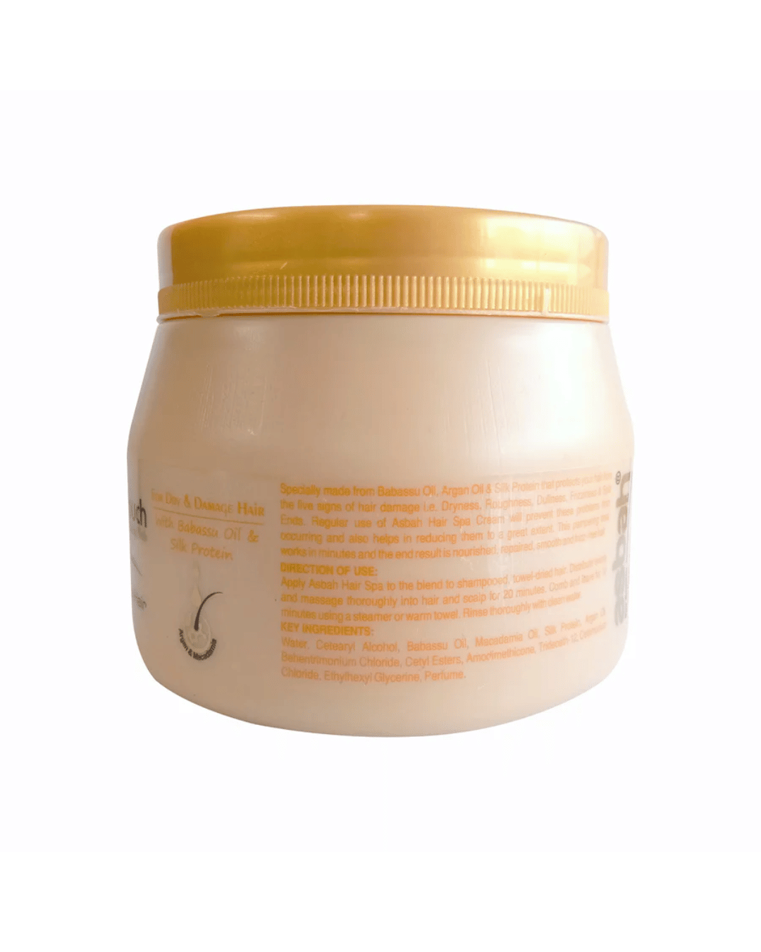 Asbah Gold Touch Hair Spa Cream for Soft & Strong Hair view 2