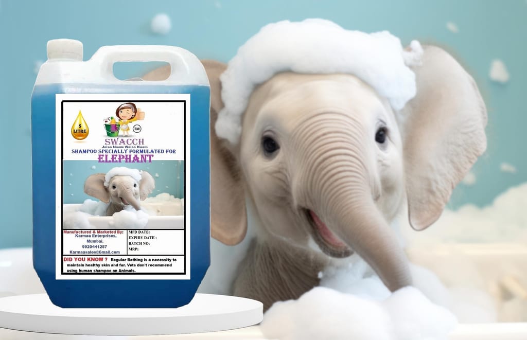 Swacch Shampoo Specially Formulated for Elephant (5 Litre) Lavender view 2