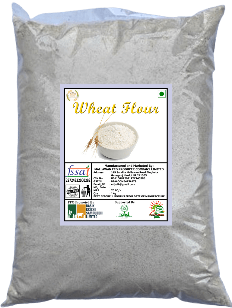 5 Kg Whole Wheat Flour | 100% Pure | Atta | Chakki Fresh | No Preservatives | Good for Health | Best Quality | Buy Online view 2