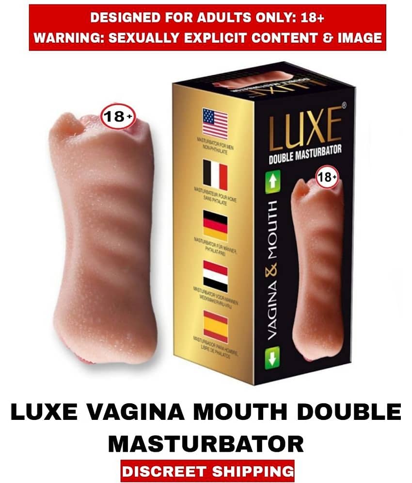 Sexual Wellness Men's Sex Toys Masturbator Pocket Pussy Vagina and Pussy Double Side Masturbator For Men