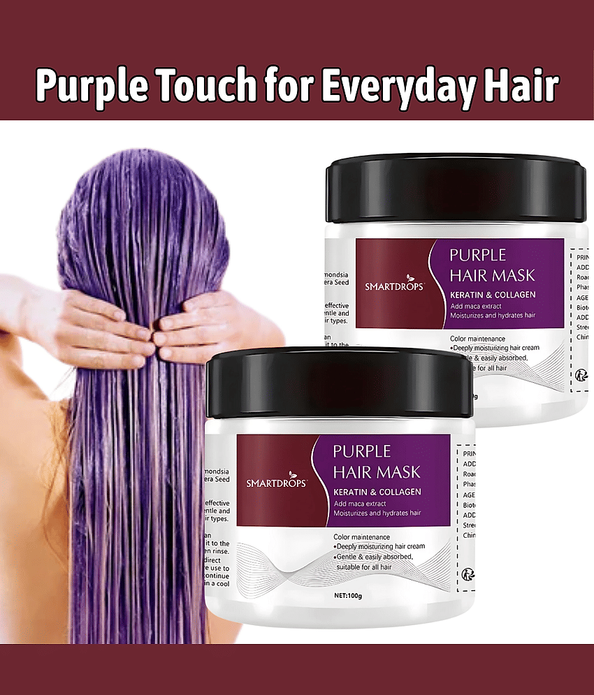 Smartdrops Moisturizing Hair Mask For Thick Hair ( Pack of 2 )