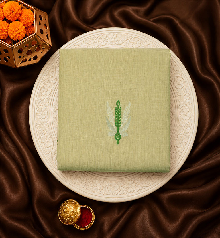 Handloom Chanderi Silk Cotton Saree