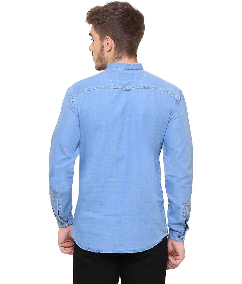 Kuons Avenue Denim Blue Shirt Single view 2