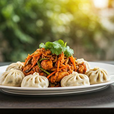 Chicken Momo Steamed