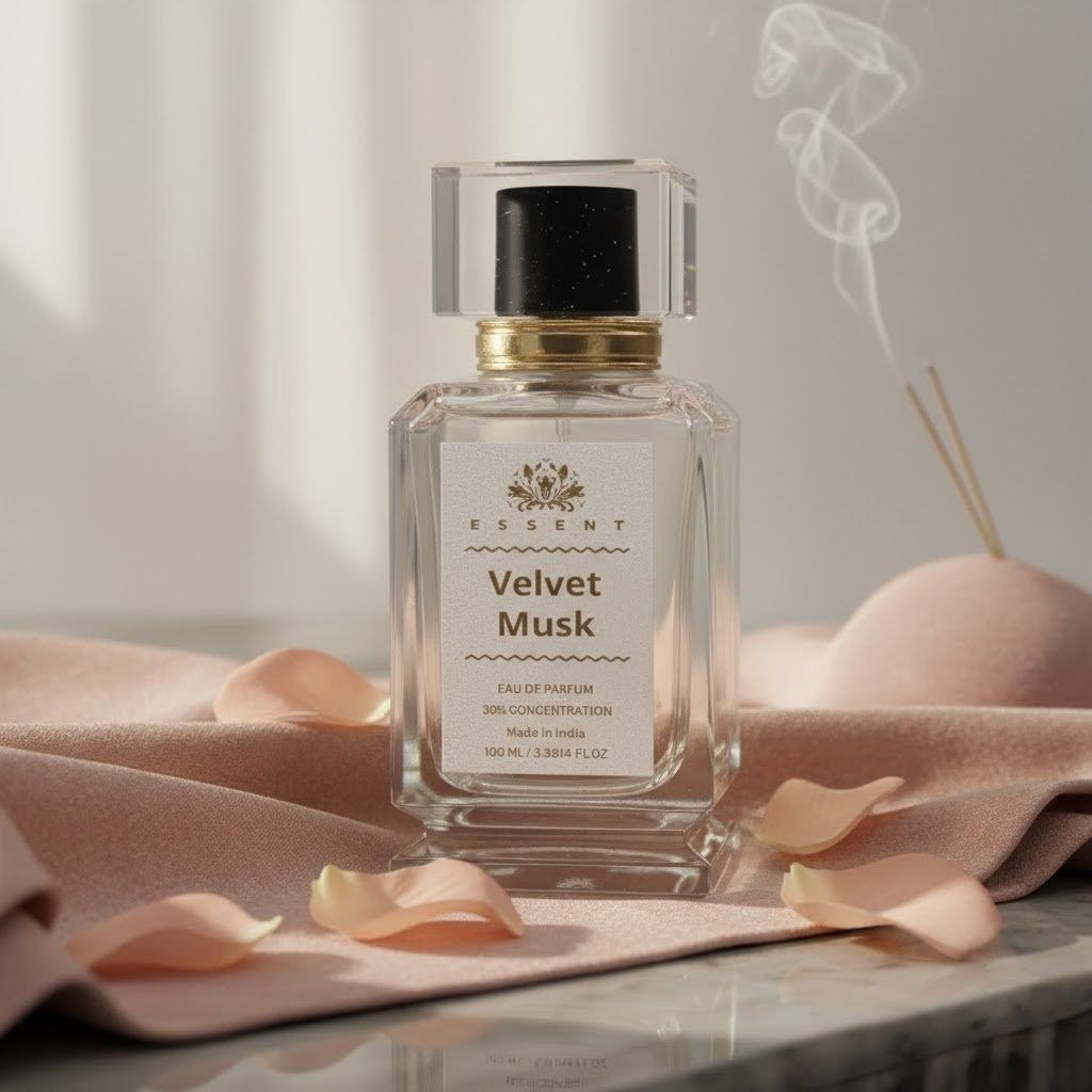 Essent Perfumes Velvet Musk Eau de Parfum (EDP) – Velvet Musk Sweet Powdery Long Lasting Perfume – Unisex Fragrance view 2