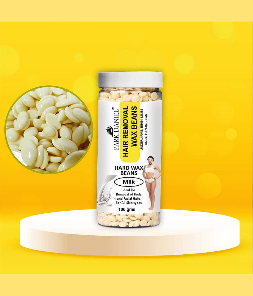 Park Daniel Milk Hard Wax Beans Waxing Kit 100 g Pack of 2 view 2