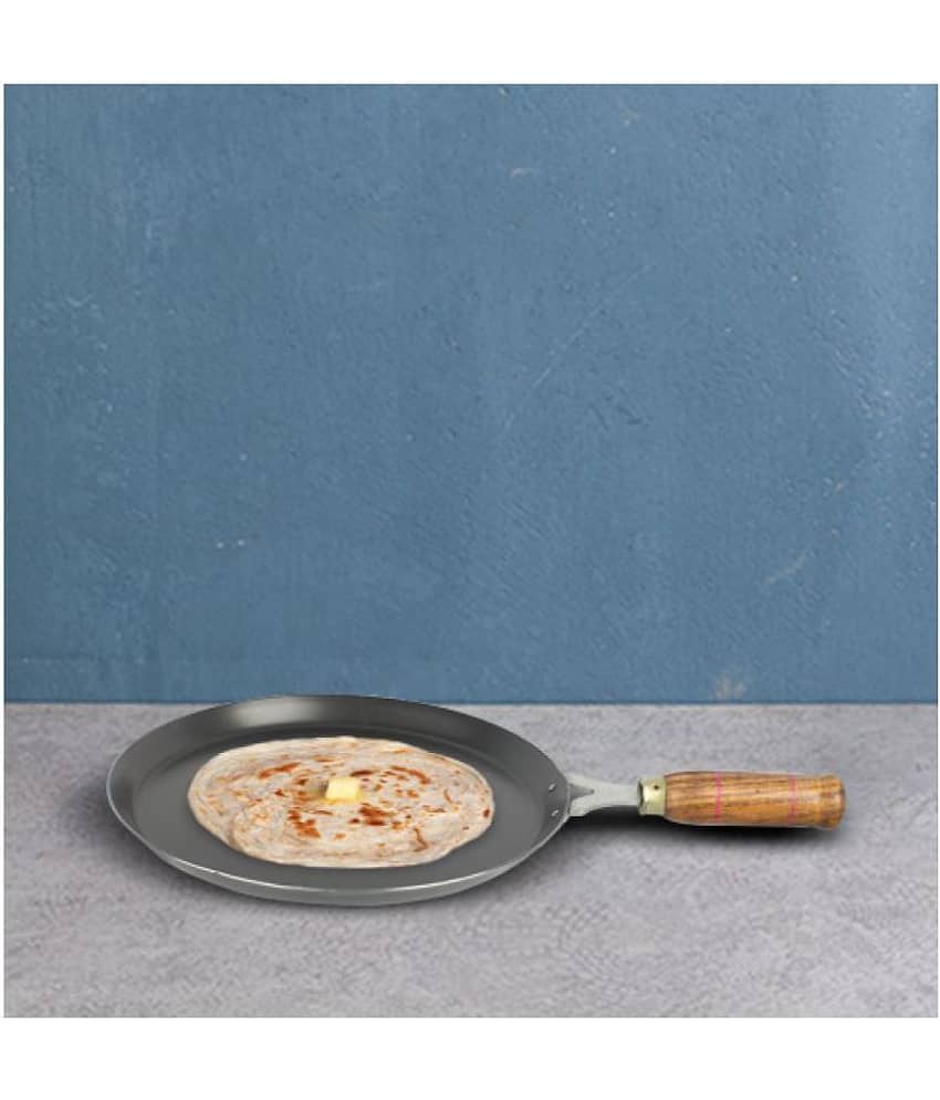 The Indus Valley Iron with wooden handle Tawa view 2