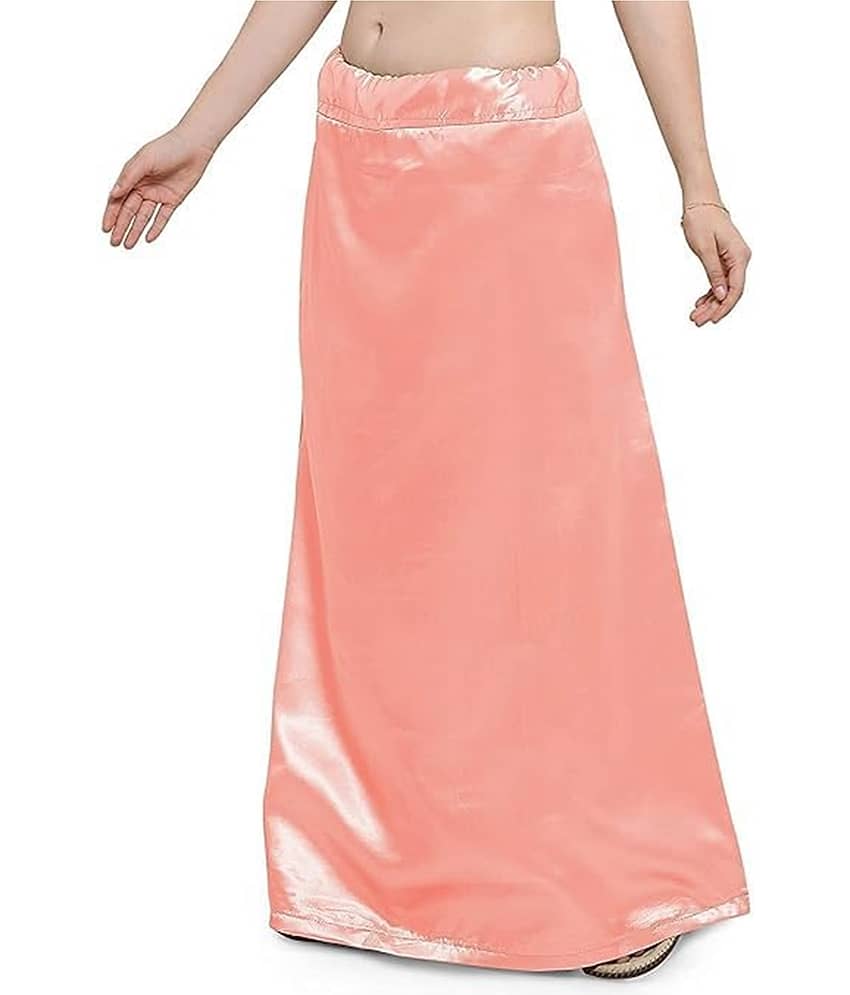 JTG enterprises Peach Satin Petticoat - Single view 2
