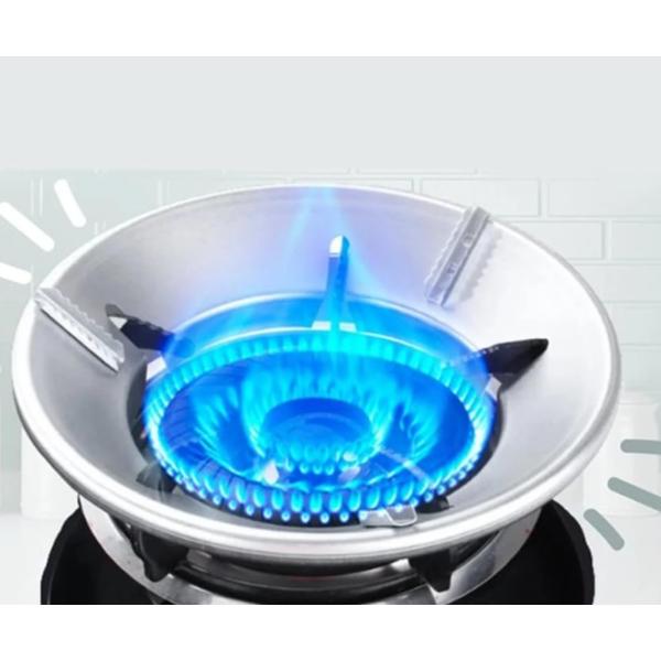 Banlieue Gas Saver Burner Stand Jali Stainless Steel Fire and Windproof (Pack of 1)