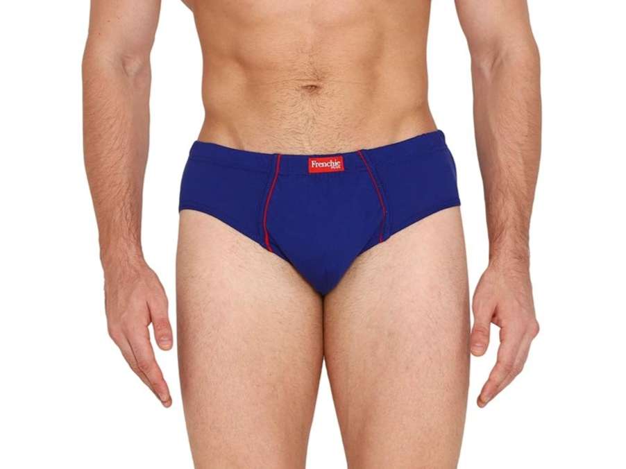 VIP Frenchie Plus Mens Cotton Briefs, Ultra-Soft, All-Day Comfort Fit, Assorted Colours - Pack of 4 - 110 view 2