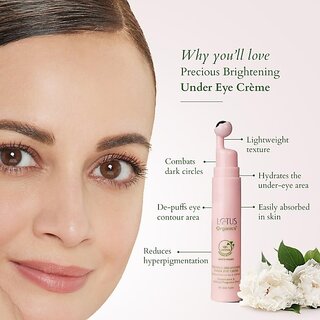 Lotus Organics+ Precious Brightening Under Eye Creme (15 Ml) view 2