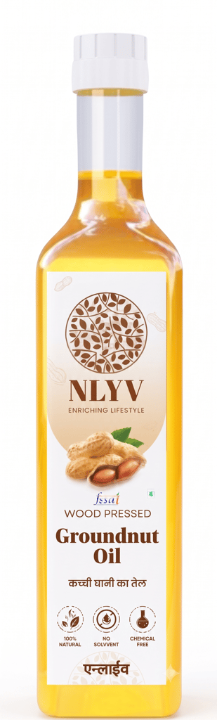 Wood-Pressed Groundnut Oil (1 L)