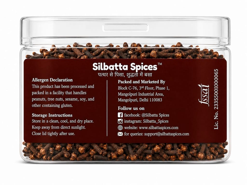 Silbatta Spices Cloves | Laung view 2