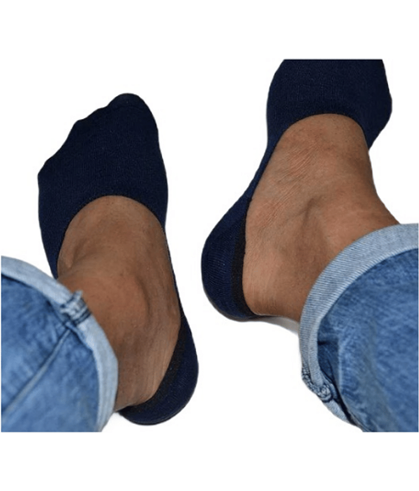 DAYAKU Unisex Multicolor Blend Solid Anti-Skid Ankle Length Socks ( Pack of 3 ) view 2