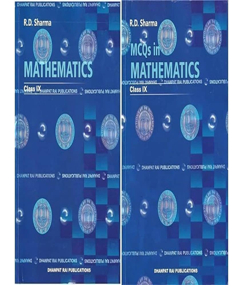 Mathematics for Class 9 - CBSE - by R.D. Sharma with MCQ in Mathematics - CBSE Examination 2024-2025 view 2